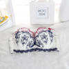 New 2015 Sexy Intimates Womens Bra Set Embroidery Lace Lingerie Ladies Push Up Padded Bra Underwear Lovely Women Bra Set