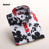 Dioufond Red Rose Shirt Print Women 2017 New Spring Cotton Long Sleeve Women Blouses Fashion Tops Blusas Femininas Plus Size Dioufond Red Rose Shirt Print Women 2017 New Spring Cotton Long Sleeve Women Blouses Fashion Tops Blusas Femininas Plus Size