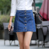 2017 spring and autumn new Fashion casual female women girls brand Mini Denim jeans skirts clothing clothes