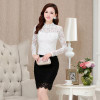 2017 Spring Autumn Women Tops Fashion Lace Blouse Long Sleeve Slim Body Floral Shirt Elegant Plus Size Lace Top blusas femininas 2017 Spring Autumn Women Tops Fashion Lace Blouse Long Sleeve Slim Body Floral Shirt Elegant Plus Size Lace Top blusas femininas
