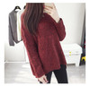2017 Spring Autumn Winter New O-Neck Long Sleeve Solid Color Knitted Warm Sweater Female Pullovers Loose Sweater Women's Sweater 2017 Spring Autumn Winter New O-Neck Long Sleeve Solid Color Knitted Warm Sweater Female Pullovers Loose Sweater Women's Sweater