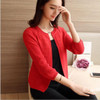 2017 Spring Autumn Sweater Women Cardigan Knitted Sweater Coat Crochet Female Casual Coats feminino Woman Cardigans Short Tops