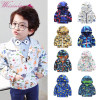 2017 Spring Autumn Outerwear Boys Girls Coat Children Hooded Jackets Outwear Kids Clothes Jacket Kids Windbreaker