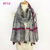 2017 Spring Autumn New Design Ethnic Style Voile Cotton Women Thin Long Shawl Scarf Woman Big Size Pashminas Wrap Hijab