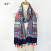 2017 Spring Autumn New Design Ethnic Style Voile Cotton Women Thin Long Shawl Scarf Woman Big Size Pashminas Wrap Hijab