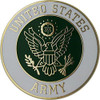 Army Large Crest 1 1/2" Lapel Pin