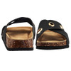 VLLY Women's Cork Sandals Slip-On Suede Slides