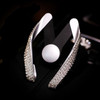 Car Air Vent Mount Clip Crystal Rhinestone Car Phone Holder