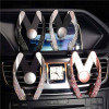 Car Air Vent Mount Clip Crystal Rhinestone Car Phone Holder