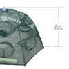 16 Holes Automatic Folding Fishing Net Shrimp Cage Nylon