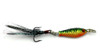 LEO Mini Metal Fishing Lure with Feather Lifelike 3D Eye Artificial Fish Hard Bait 2.5cm 6.4g LB003
