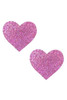 Shiny Heart Rave Pasties (Multiple Colors)