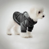 Warm Winter Dog Coat with Pom Pom Hood