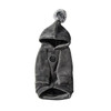 Warm Winter Dog Coat with Pom Pom Hood