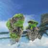 Aquarium Floating Rock - Suspended Artificial Stone - Fish Tank Decor