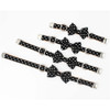 Polka Dot Bowtie Collar and Leash Set