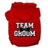 Team Groom Dog Hoodie