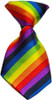 Dog Neck Tie Rainbow