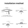 Tuya WiFi Smart LED Downlight 4.5 Inch AU Plug 14W RGB White Dimming Round Spot Light Alexa Google Home Assistant Voice Control