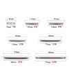 EnwYe LED Ultra thin Downlight lamp 3W 4W 6W 9W 12W 15W 18W 24W led ceiling recessed grid downlight slim round panel light