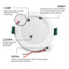 DC 12V Led Downlight 5W 9W 12W 15W 18W Led Ceiling Recessed Grid Downlight Round Recessed Light Low Voltages 12 Volts Lighting