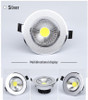 Led Downlight outdoor COB Dimmable  3w 5w 7w 10w 12w 15w  Led Ceiling Lamp Bulb Recessed downlights cob led spot light 1Pcs