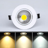 Led Downlight outdoor COB Dimmable  3w 5w 7w 10w 12w 15w  Led Ceiling Lamp Bulb Recessed downlights cob led spot light 1Pcs