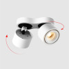 Dimmable Folding Rotating 360° LED Downlights 14W 20W 30W COB LED Ceiling Spot Lights AC85~265V LED Wall Lamps Indoor Lighting