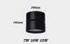 Dimmable Folding Rotating LED Downlights 7W 10W 15W 20W 30W  COB LED Ceiling Spot Lights AC85~265V LED Ceiling Lamps Indoor Light