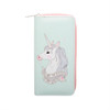 OSWEGO Cartoon Printed Unicorn Women Long Wallet Female Long Clutch Zipper Coin Purse Card Holder Phone Bag Portefeuille femme