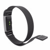 Original Milanese Loop Wrist Band Strap for Fitbit Charge 2 Link Bracelet Stainless Steel replacemet bands Magnetic Closure New