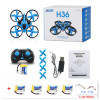 Original JJRC H36 Mini Drone 6 Axis Gyro 2.4GHz RC Quadcopters With Headless Mode One Key Return RC Helicopter Free Shipping
