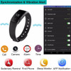 Original ID107 Heart Rate Smart Bracelet Watch Heart Rate Monitor Smart Band Wireless Fitness Tracker Wristband for Android iOS