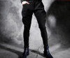 Harem pants casual pants men slim skinny pants trousers all-match plus velvet thickening feet pants singers stage pant costume!!