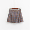 harajuku skirts womens 2017 korean summer style new plaid pleated skirt rock kawaii high waist fashion women clothing