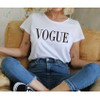 Harajuku Fashion VOGUE Letter Printed T-Shirts Women Tops Tee t shirt Women For Female tumblr Black/White kawaii Short Sleeve Harajuku Fashion VOGUE Letter Printed T-Shirts Women Tops Tee t shirt Women For Female tumblr Black/White kawaii Short Sleeve