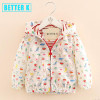 Next 2017 New Spring Baby Coat And Jacket For Girls Cartoon Graffiti Hooded Windbreaker For Girls Clothes Full Sleeve Outerwear