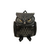 Newest X Feeling Fashion Gothic Design Women Backpacks Owl Stylish Cool Black Pu Leather Women Bags