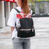 Women Fashion Waterproof Oxford Bags Solid Large Capacity Anti-theft Multifunctional Zipper Backpack