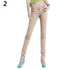 Newest Women Candy Color Casual Skinny Jeans Pencil Pants Stretchy Jeans