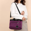 Women's Casual Color Matching Waterproof Nylon Bag Multi-pocket Zipper Handbags