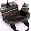Women's Casual Contrast Color Waterproof Nylon Bags Multifunctional Multi-pocket Zipper Handbags