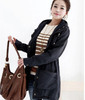 New Style Korean Womens Long Sleeve Lapel Autumn Hooded Trench Coat For Women Thin Outwear 2017 Slim Casual Windbreaker 2XL