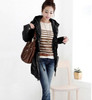 New Style Korean Womens Long Sleeve Lapel Autumn Hooded Trench Coat For Women Thin Outwear 2017 Slim Casual Windbreaker 2XL