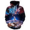 New Style Hoodies Sweatshirts Galaxy Space 3D Printed Hoodie Hooded Hoody Bts