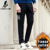 Pioneer Camp New arrival autumn winter pants men brand clothing male black warm sweatpants mens black fashion trousers 622134
