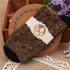 Feitong Vintage Fashion Autumn And Winter Women Casual Pile Of Socks  Cotton Female Socks Women Socks