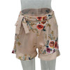 Feitong Chiffon Women Cheap High Waisted Sexy Summer Floral Bohemia Shorts Pantalones Cortos