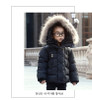 Fashion Boys Cotton Down Hooded Jacket Solid Coat Outerwear Girls Winter kids Jackets Warm Trench Thickening Children Clothing