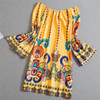 Fashion Bohemian Summer Dress Print Beach Vintage Sexy Female Vestidos De Festa Casual Ladies Clothing Women Robe Party Dresses